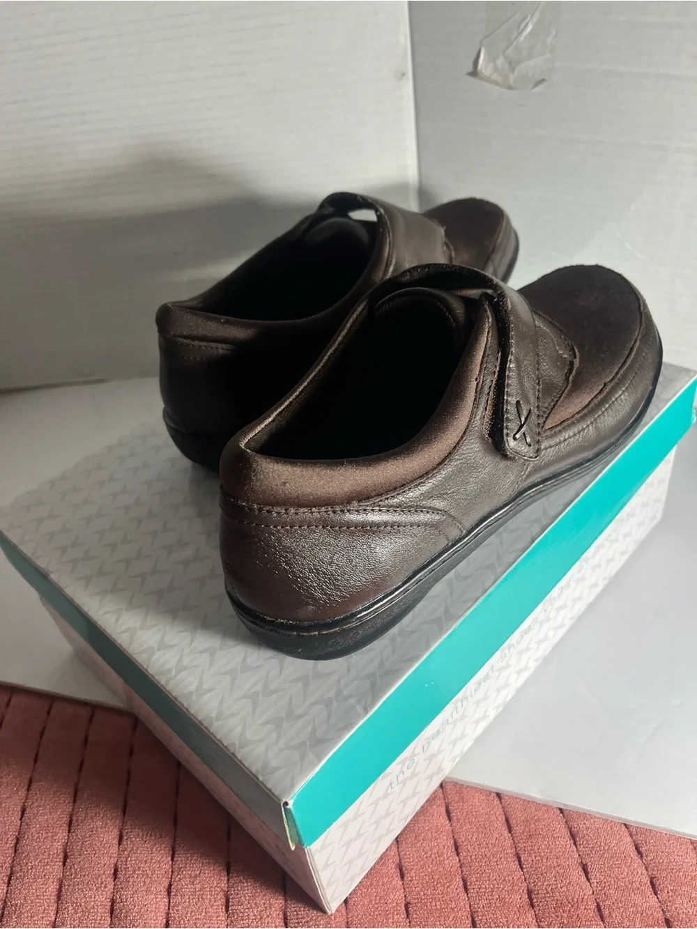 Aetrex Men's Brown Slip-On Comfort Loafers
